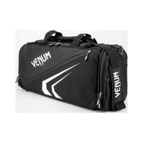 Venum Trainer Lite Evo Sports Bags - Black/White