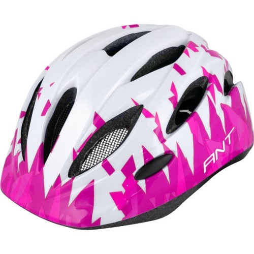 Kask FORCE Ant 44-48cm XXS-XS (biały/różowy)