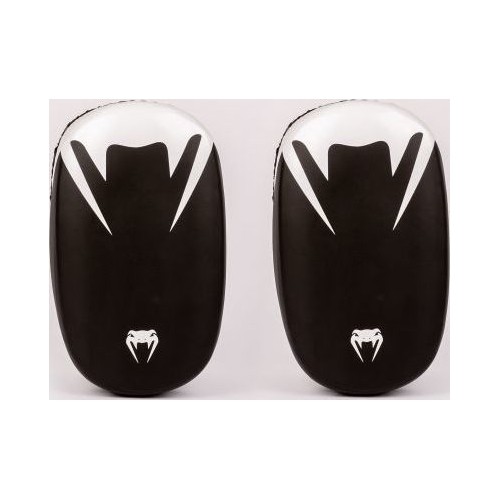 Venum Light Kick Pads (pair) - Black/White