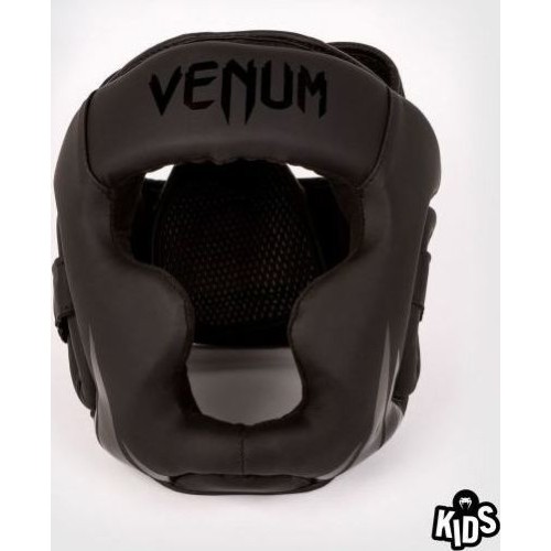 Venum Challenger Kids Headgear - Black/Black