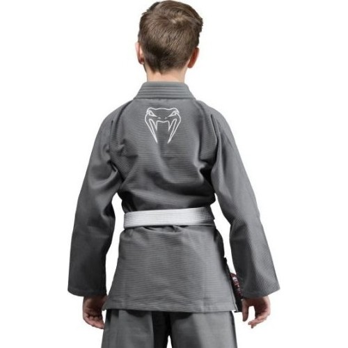 Venum Contender Kids BJJ Gi (Free white belt included) - Grey