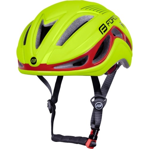 Kask FORCE Rex 54-58cm S-M (fluorescencyjny/czerwony)