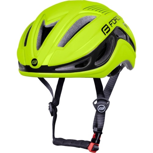 Kask FORCE Rex 54-58cm S-M (fluorescencyjny/czarny)