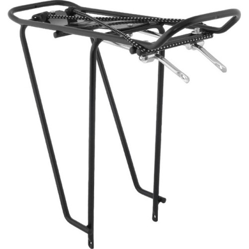 Bicycle Rear Rack Force, 24-29", Aluminium, Black