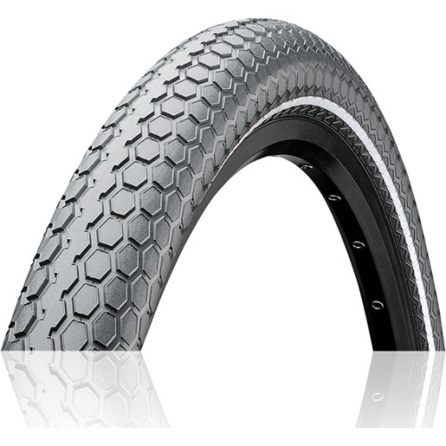 Bicycle Tire Continental Ride Cruiser, 28x2.2, Grey