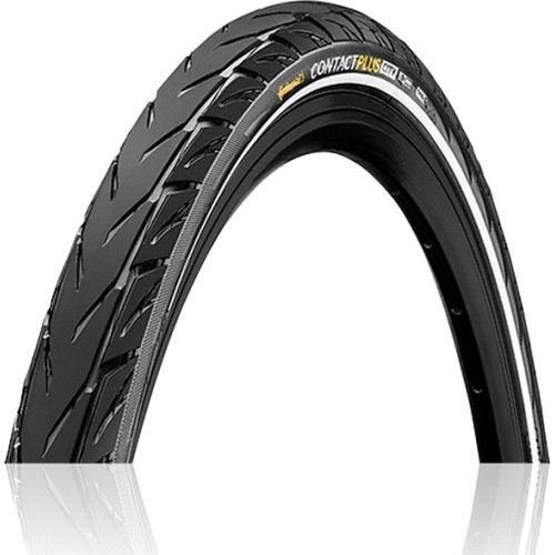 Bicycle Tire Continental Contact Plus City, 26x2.20, Black