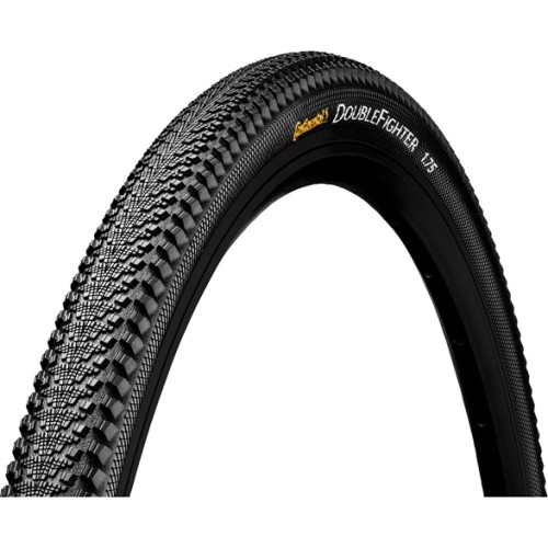 Bicycle Tire Continental Double Fighter III, 16x1.75, Black