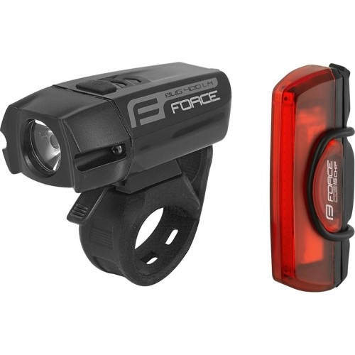 Cycling Lights Set Force Glare USB