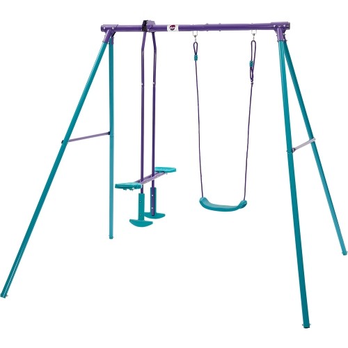 Plum Helios Swing set Turqoise