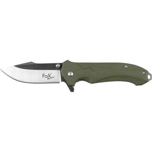 Jack Knife FoxOutdoor - Green, G10 Handle