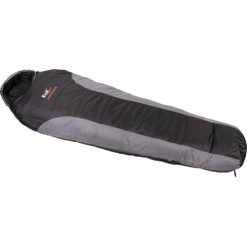 Sleeping Bag FoxOutdoor Advance - Black-Grey