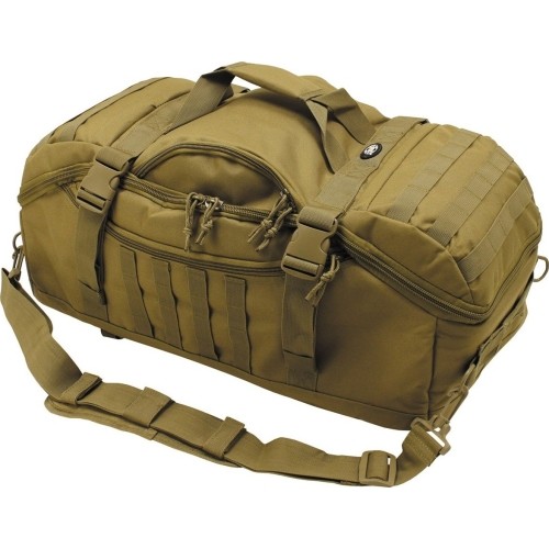 Plecak turystyczny - torba podróżna MFH Travel, Coyote Tan - 62x25x35 cm, 48 l