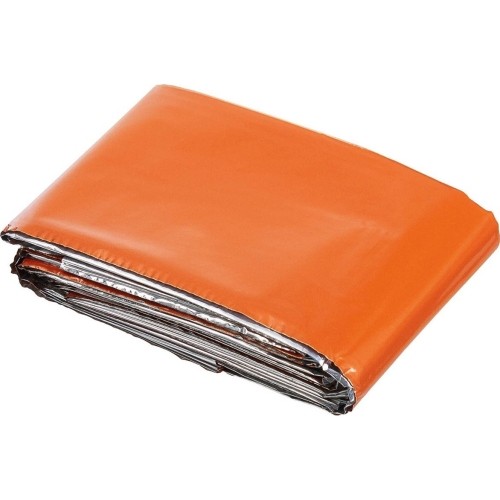 Emergency Blanket MFH, Silver and Orange Coated