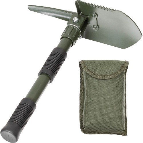 Mini Folding Shovel Set MFH 3in1 - Green