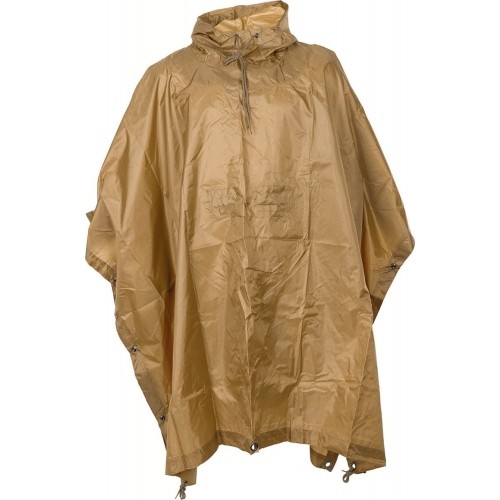 Rip Stop Poncho MFH - Coyote Tan