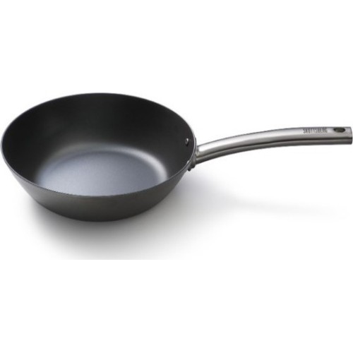 Patelnia WOK ze stali węglowej Skottsberg 24/28cm