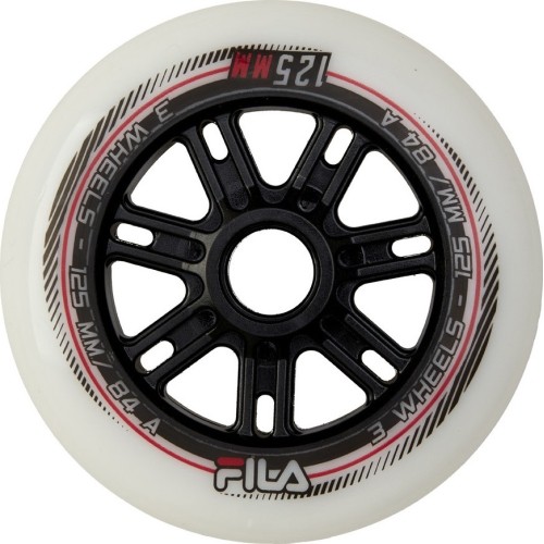 Inline Wheels Fila 125 mm/84 A, 6-Pack