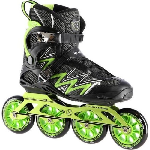 NA8660 GREEN IN-LINE SKATES NILS EXTREME