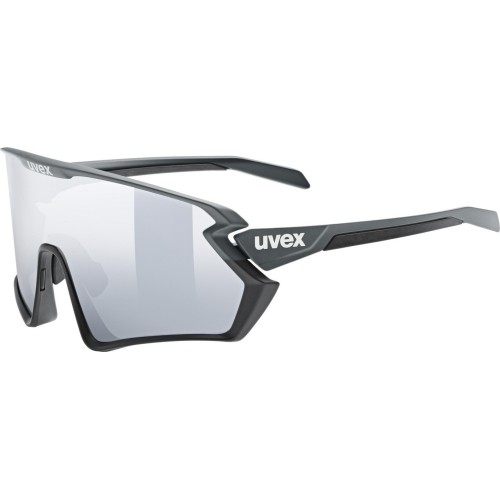 Akiniai Uvex sportstyle 231 2.0 grey black matt / mirror silver