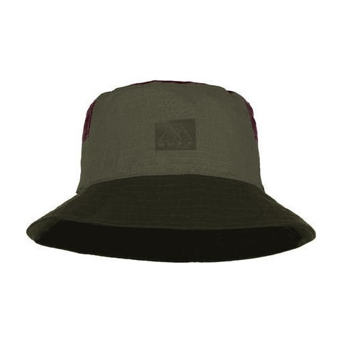 Sun Bucket Hat Buff, Green, S/M