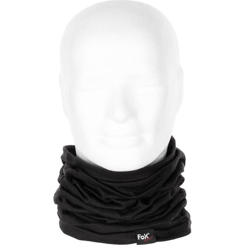 Neck Gaiter FoxOutdoor Merino Lite - Black