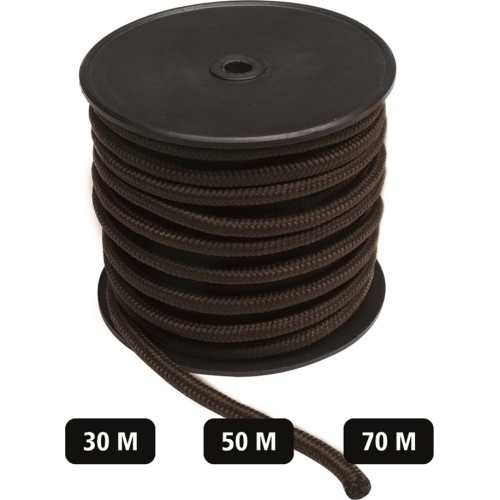 BLACK 5MM (70M) COMMANDO ROPE