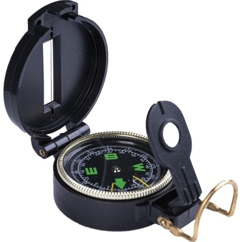 US BLACK COMPASS (ENGINEER) PLASTIC CASE