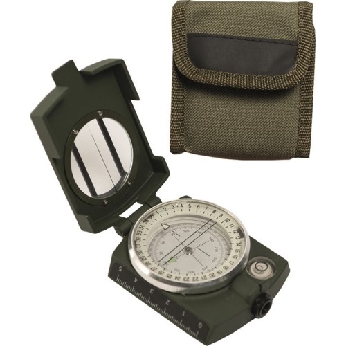 ARMY METAL COMPASS WITH CASE