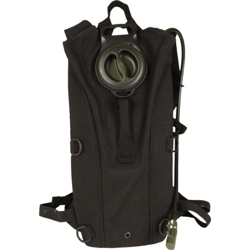 BLACK MIL-SPEC WATER PACK WITH STRAPS