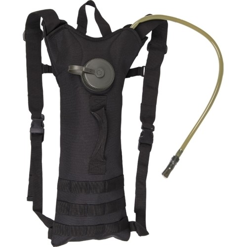 BLACK BASIC WATER PACK WITH STRAPS