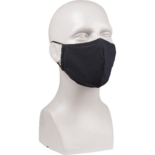 BLACK MOUTH/NOSE COVER PES/EL WIDE-SHAPE