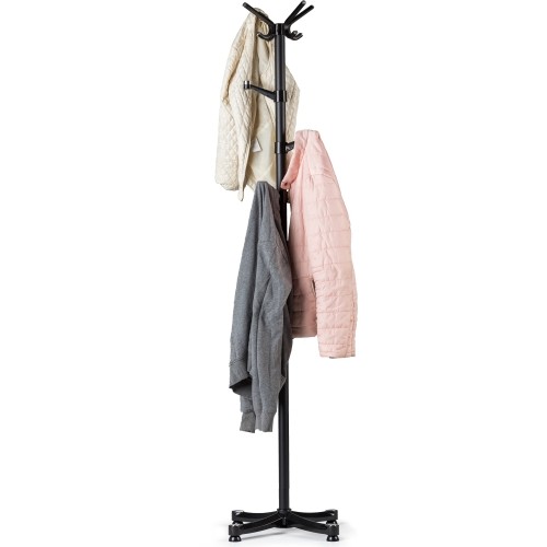 Goodhome standing clothes hanger black