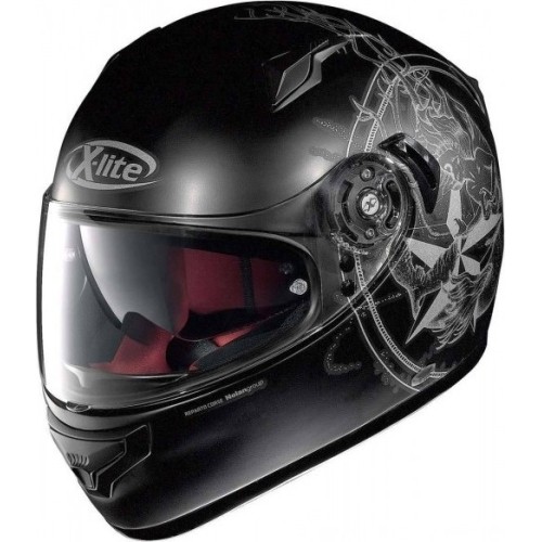 Kask motocyklowy X-LITE X-661 Sirene N-COM Flat Black