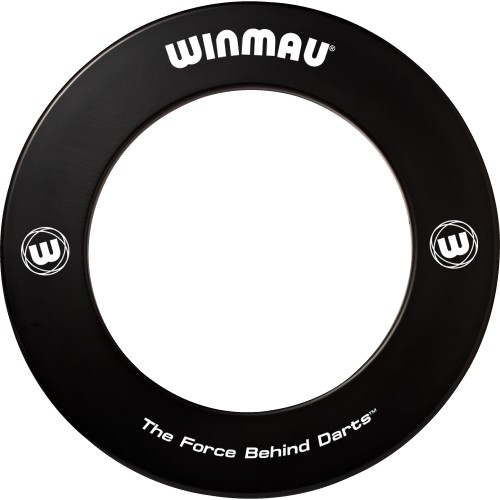 Otoczka Rama do tarczy do rzutków Winmau Catchring Black Print, Czarna