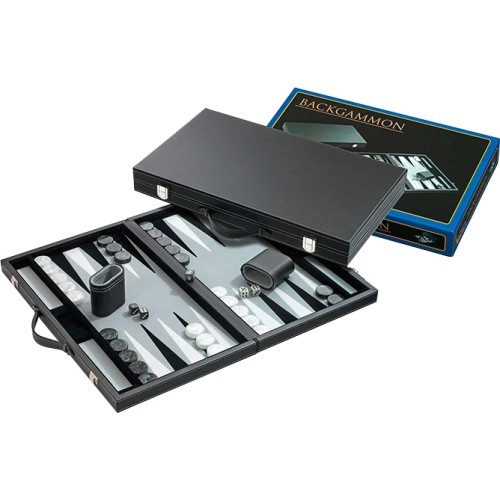 Tryk trak Backgammon Philos Grey - 38x23,5 cm