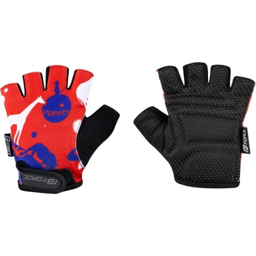 Force PLANETS gloves for kids (red/blue) M