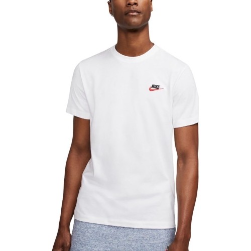 Nike Marškinėliai Vyrams M Nsw Club Tee White AR4997 100