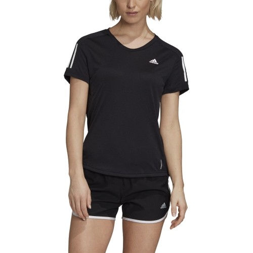 Adidas Palaidinė Moterims Own The Run Tee Black