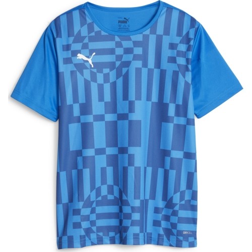 Puma Futbolo Marškinėliai Paaugliams IndividualRise Blue 658489 02