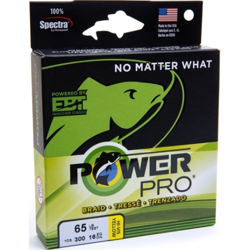 Braided Line PowerPro, Green, 135m, 0.32mm, 24kg