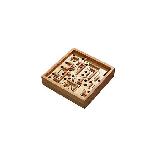 Game Philos Labyrinth Small Bamboo 16.5x16.5x4 cm