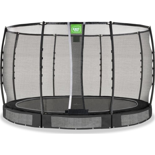 EXIT Allure Premium ground trampoline ø366cm - black