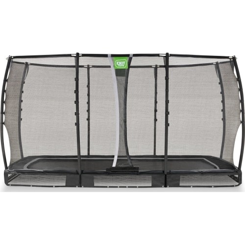 EXIT Allure Premium trampolina ziemna 214x366cm - czarna