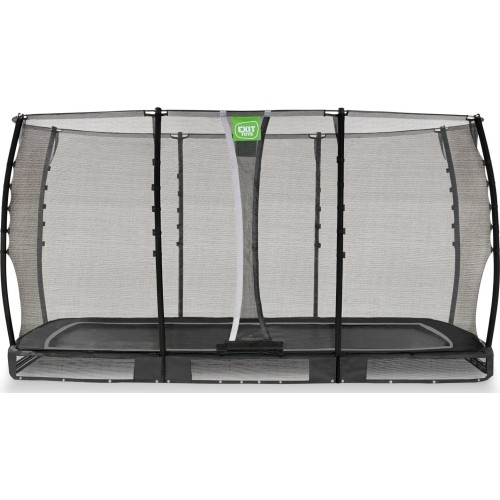 EXIT Allure Classic trampolina ziemna 214x366cm - czarna