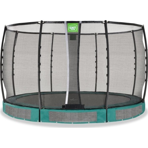 EXIT Allure Premium trampolina ziemna ø366cm - zielona