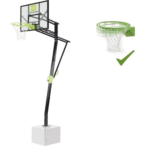 EXIT Galaxy Inground Basket (with Dunkring) In-ground Rectangular Polycarbonate (PC)