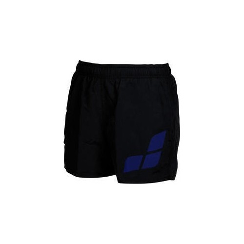 Beach Shorts For Boys Arena Boxer Logo, Black