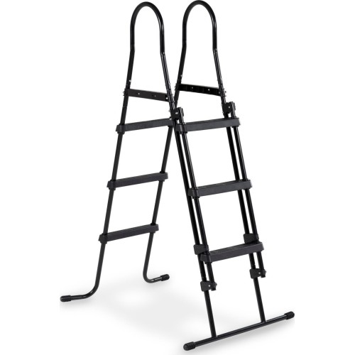 EXIT pool ladders for frame height of 91-107cm - black