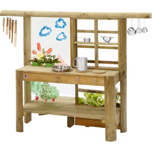 Wooden Outdoor Kitchen Plum Mud Pie 