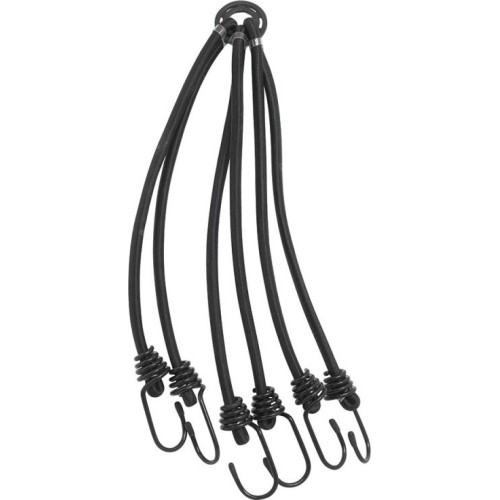 Rubber (3pcs) spider 8x600mm with hooks